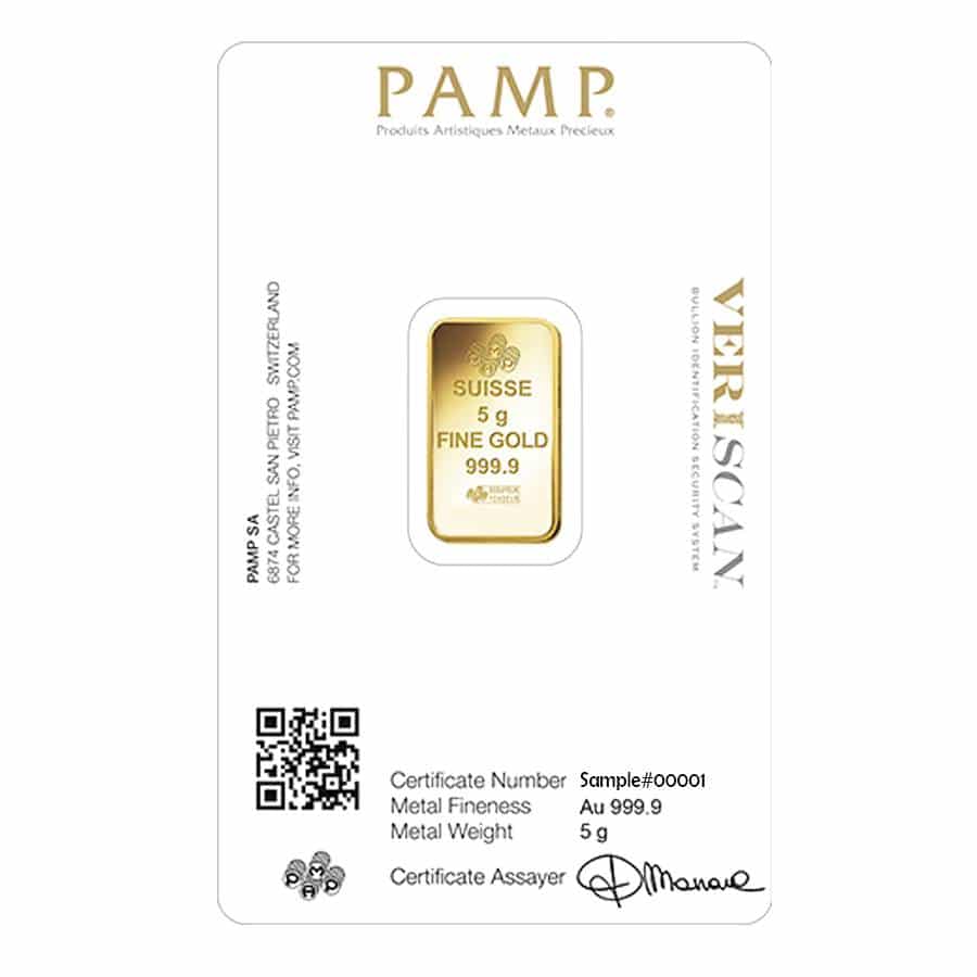5 Gram Gold Bar - Image 2