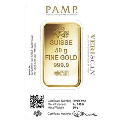 50 Gram Gold Bar - Image 2